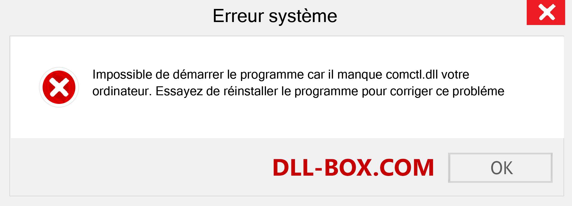 Le fichier comctl.dll est manquant ?. Télécharger pour Windows 7, 8, 10 - Correction de l'erreur manquante comctl dll sur Windows, photos, images